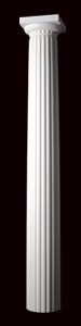 Design #114 - Wood - Reeded Custom Design w/ Tuscan capital - All sizes available