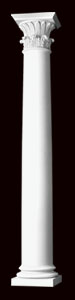 Design #116 - Wood - Greek Corinthian Capital and Attic Base - All Sizes Available