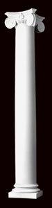 Design #136 - Wood - Empire capital and Attic base - All sizes available