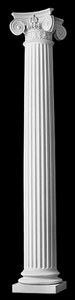 Design #139 - wood - Empire w/Necking capital - Attic base - All sizes available
