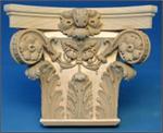 Italian Renaissance Corinthian Zorzi capital - stain-grade - pilaster