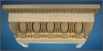 Roman Doric capital - stain-grade - pilaster