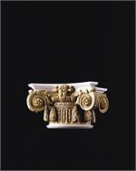 Modern French Ionic Paris with Necking capital - stain-grade (round)