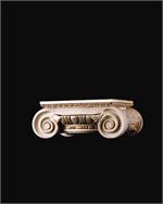 Roman Ionic Marcellus capital - stain-grade (round)