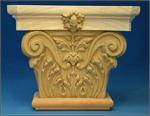 Italian Renaissance Venice capital - stain-grade - pilaster