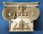 Modern Ionic Empire with Necking capital - stain-grade - pilaster