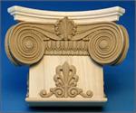 Ionic Renaissance Chicago capital - stain-grade - pilaster