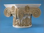 Modern Ionic Empire with Necking capital - stain-grade (round)